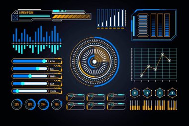Modern Infographic element koleksiyonu & araçlar iş bilgi şablonu, sunum, web veya iş akışı şeması düzeni için kullanılabilir