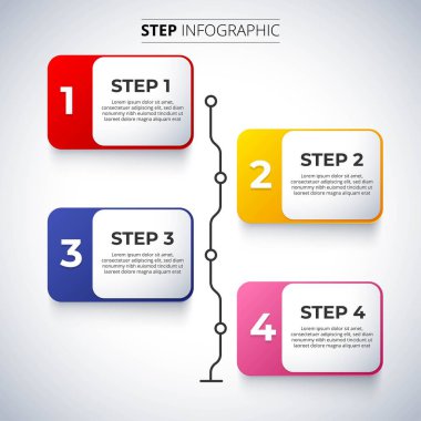 Modern Infographic element koleksiyonu & araçlar iş bilgi şablonu, sunum, web veya iş akışı şeması düzeni için kullanılabilir