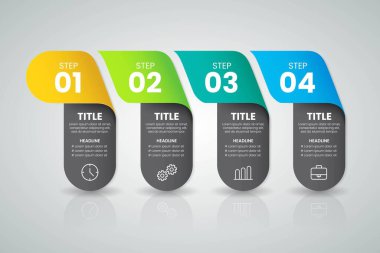 Modern Infographic element koleksiyonu & araçlar iş bilgi şablonu, sunum, web veya iş akışı şeması düzeni için kullanılabilir