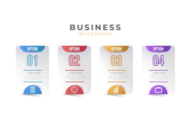 Modern Infographic element koleksiyonu & araçlar iş bilgi şablonu, sunum, web veya iş akışı şeması düzeni için kullanılabilir