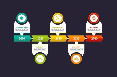 Modern Infographic element koleksiyonu & araçlar iş bilgi şablonu, sunum, web veya iş akışı şeması düzeni için kullanılabilir