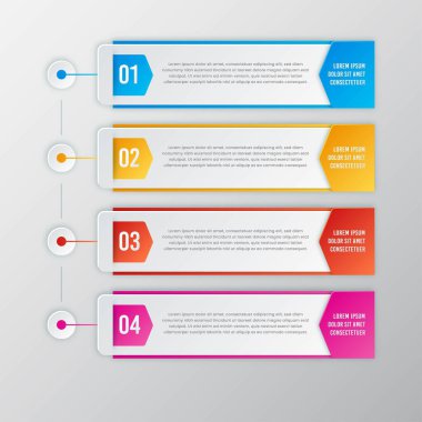 Modern Infographic element koleksiyonu & araçlar iş bilgi şablonu, sunum, web veya iş akışı şeması düzeni için kullanılabilir