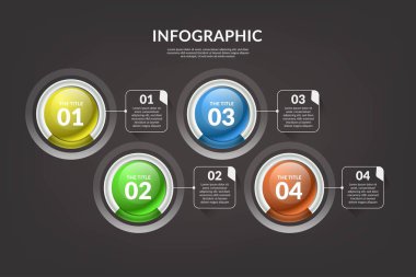 yaratıcı gerçekçi bilgi ögesi koleksiyonu & araçlar iş bilgi şablonu, sunum, web veya iş akışı şeması düzeni için kullanılabilir