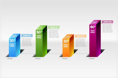 Modern Infographic element koleksiyonu & araçlar iş bilgi şablonu, sunum, web veya iş akışı şeması düzeni için kullanılabilir