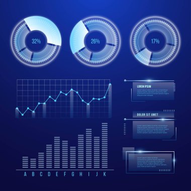 Modern Infographic element koleksiyonu & araçlar iş bilgi şablonu, sunum, web veya iş akışı şeması düzeni için kullanılabilir