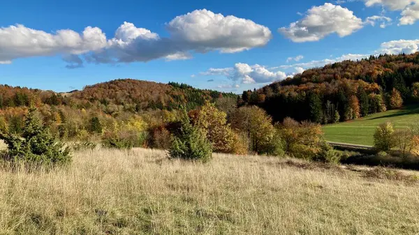 Swabian Alblerinde güzel Lautertal, Baden Wrttemberg
