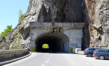 Transfagarash görünümü Nisan 2024