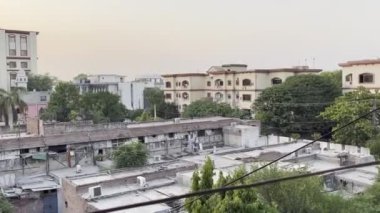 Barselona şehrinin manzarası