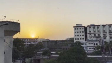 Barselona şehrinin manzarası