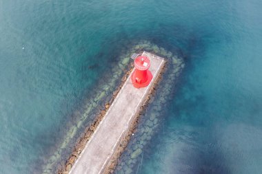 Kore 'nin Kış Limanı' nda İHA Görünümü