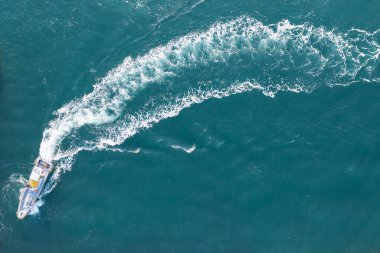 Kore 'nin Kış Limanı' nda İHA Görünümü