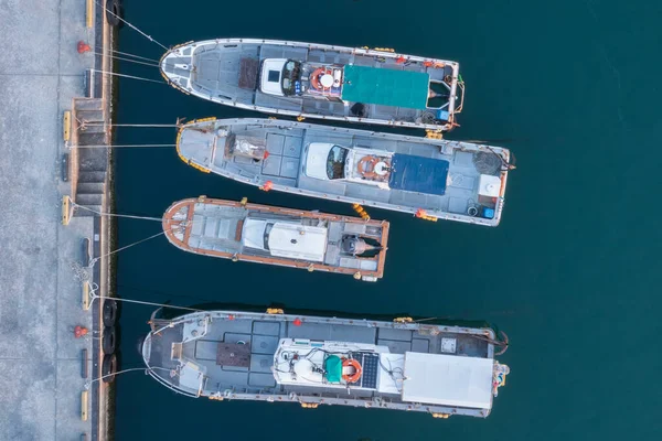 Kore 'nin Kış Limanı' nda İHA Görünümü