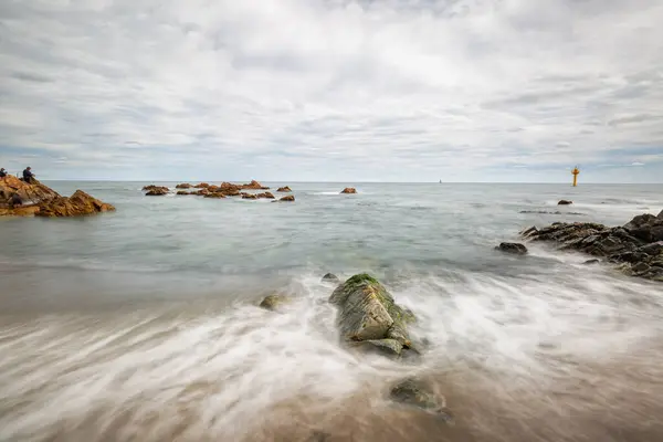 Kore, Ulsan 'daki kış denizi manzarası