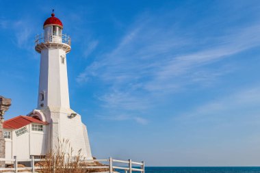 Busan, Kore 'deki Gijang Katedrali' nin deniz manzarası