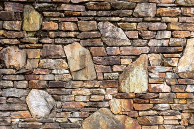 Eski model tuğla duvarın arka planı