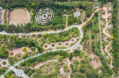 İHA 'nın çektiği bahar manzarası