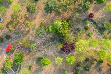 İHA 'nın çektiği bahar manzarası