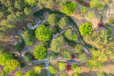 İHA 'nın çektiği bahar manzarası