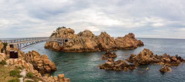 Kore, Ulsan 'daki kış denizi manzarası