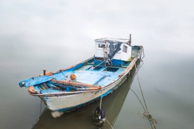 Kore 'deki Gwangam Limanı' nın sabah manzarası.