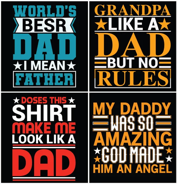 Papa Typografie Shirt Design Wenn Sie Wollen Können Sie Für — Stockvektor