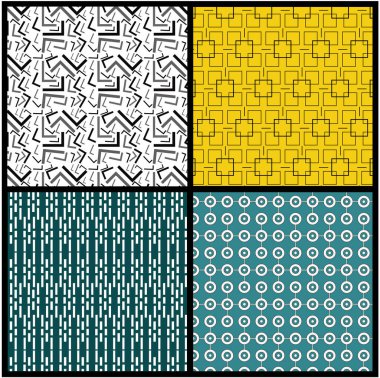 PATTERN VECTOR DESIGN, ve arka plan DESIGN,