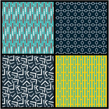 PATTERN VECTOR DESIGN, ve arka plan DESIGN,