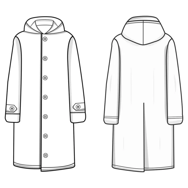 Slicker coat Sou 'wester Teknik moda tasarımı