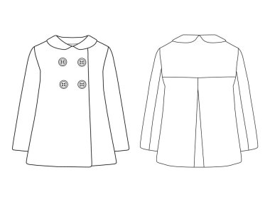 Bebek kız El düz çocuklar günlük süveter tasarımı