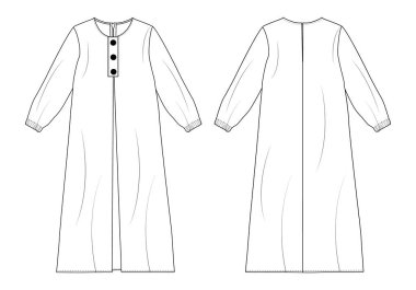 Bebek Kızlar İslami Başörtüsü Jilbab Cüppeli Abaya Elbise Sanat Tasarımı