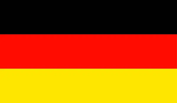Official Flag Germany High Quality Flag Germany Beautiful Country Europe — Stock Photo, Image