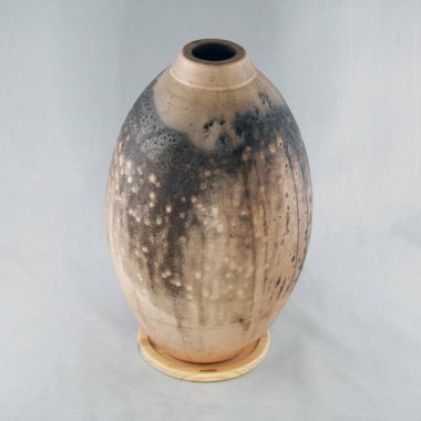 RAAQUU Raku seramik çömlek vazo gökkuşağı aurora desenli ev dekorasyonu Adil Ghani tarafından Malezya 'dan