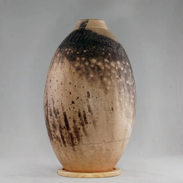 RAAQUU Raku seramik çömlek vazo gökkuşağı aurora desenli ev dekorasyonu Adil Ghani tarafından Malezya 'dan