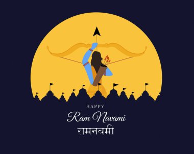 Lord Rama 'nın Dussehra Navratri festivalinde Ravana' yı öldürüşünün resmi.