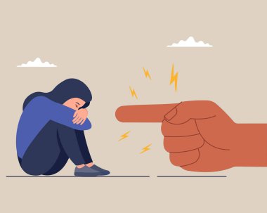 Siber Kabadayılık ve toplumun baskısı sonrasında Depresyondaki Genç Kız