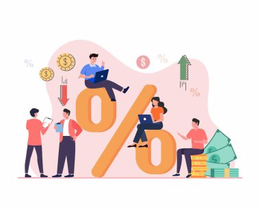 Şirket büyümesi için bankacılığa yatırımcılar Finansal danışmanlık, tasarruflar