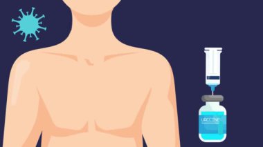 Covid-19 Aşı Animasyonu Alınıyor