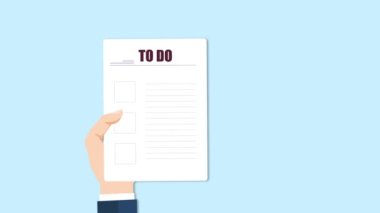 Yapılacaklar Listesi Canlandırmasının günlük görevleri bitiriliyor