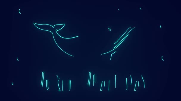 고래의 애니메이션 — 비디오