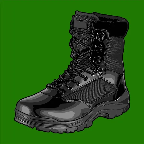 Grafik tasarımı için ayakkabı vektör şablonu