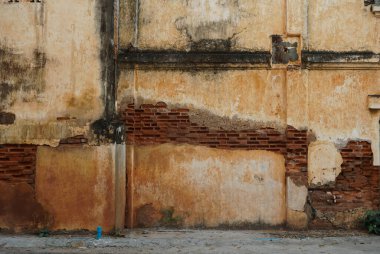 Kırmızı tuğla duvar dokusu arka plan, iç veya dış tasarım için tuğla duvar dokusu, klasik ton.