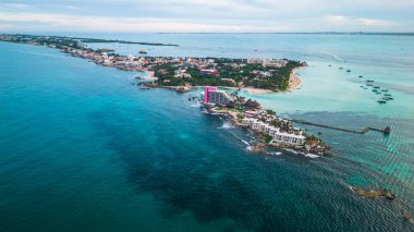 Mexico Cancun Riviera Maya isla mujeres tropical Caribbean sea beach island Quintana Roo clipart