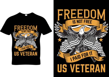 Özgürlük gazisi bedava tişört tasarımı