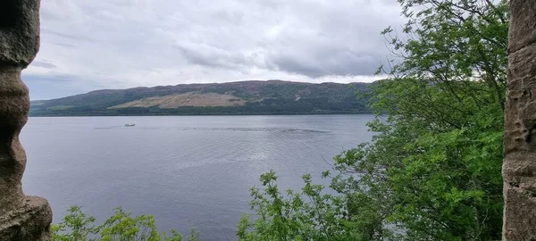 Hrad Urquhart Loch Ness Schottland — Stock fotografie