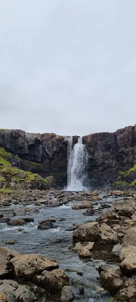 Iceland Gufufoss Seydisfjordur — Zdjęcie stockowe