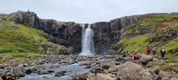 Iceland Gufufoss Seydisfjordur — Fotografia de Stock