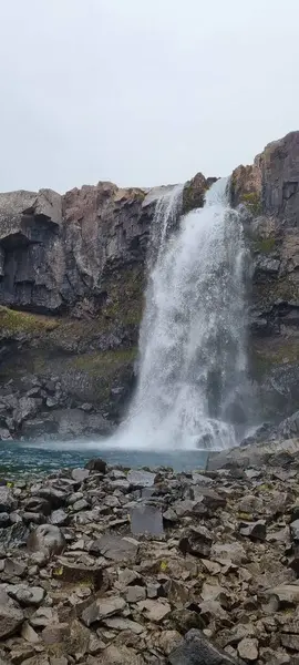 Iceland Gufufoss Seydisfjordur — Foto Stock