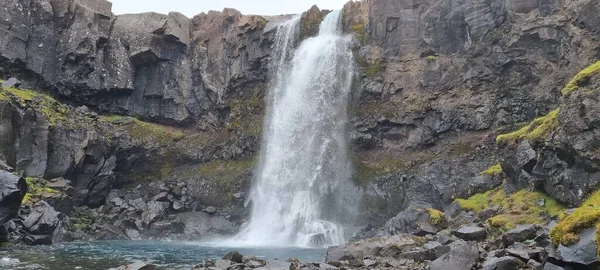 Iceland Gufufoss Seydisfjordur — Zdjęcie stockowe