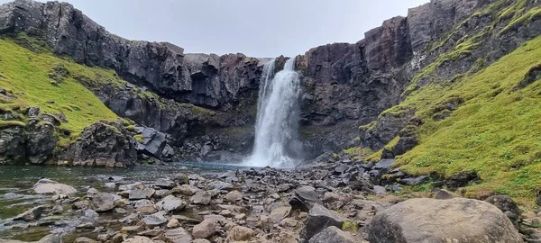 Iceland Gufufoss Seydisfjordur — Stock fotografie