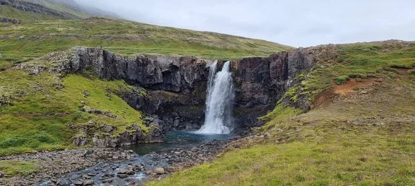 Iceland Gufufoss Seydisfjordur — Stock fotografie